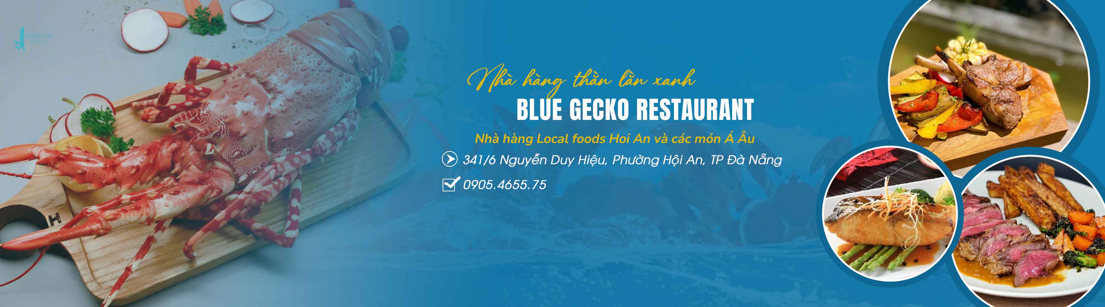 Nhà Hàng Thằn Lằn Xanh - Blue Gecko Restaurant